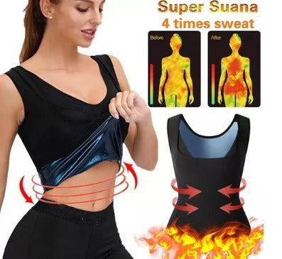 Camiseta reductora mujer efecto sauna XXL - additional image 1